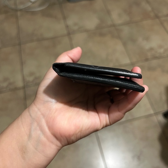 Louis Vuitton Black and Gray Monogram Card Holder - Picture 7 of 11